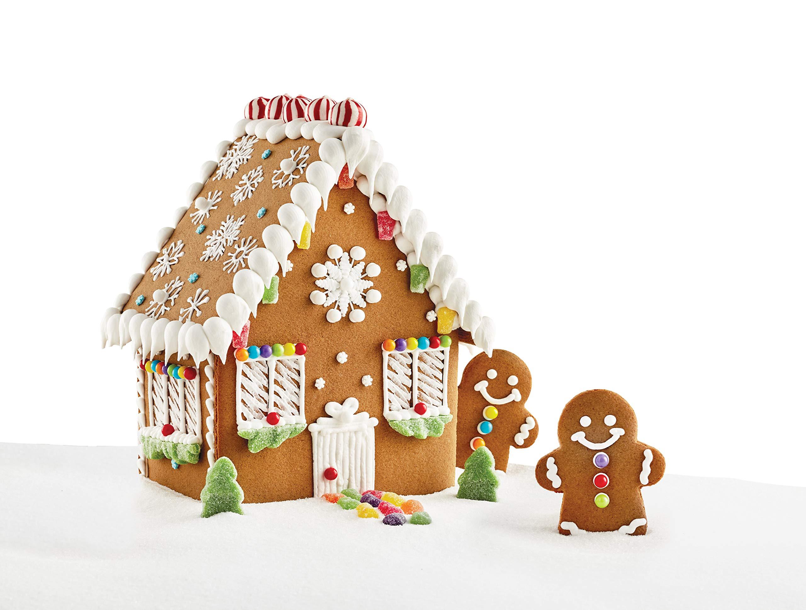 Create-A-Treat Gingerbread House Kit With E-Z-Build Roof Holder, Large, 35.3 oz.