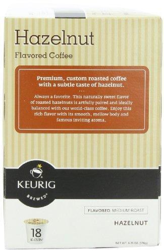 Keurig Gloria Jean's Hazelnut Keurig K-Cups, 18 count