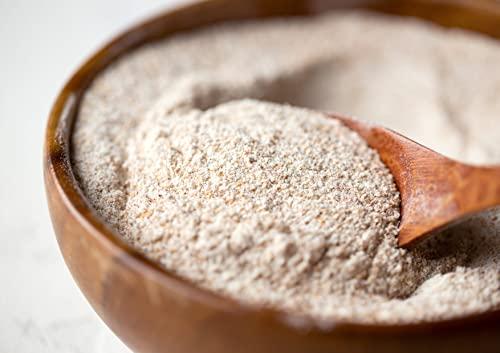 Food to Live Food to Live Organic Whole Wheat Bread Flour, 8 Ounces - Whole Grain, Unbleached, Non-GMO, Kosher, Unbromated, Raw, Vegan, Bulk, Product of the USA