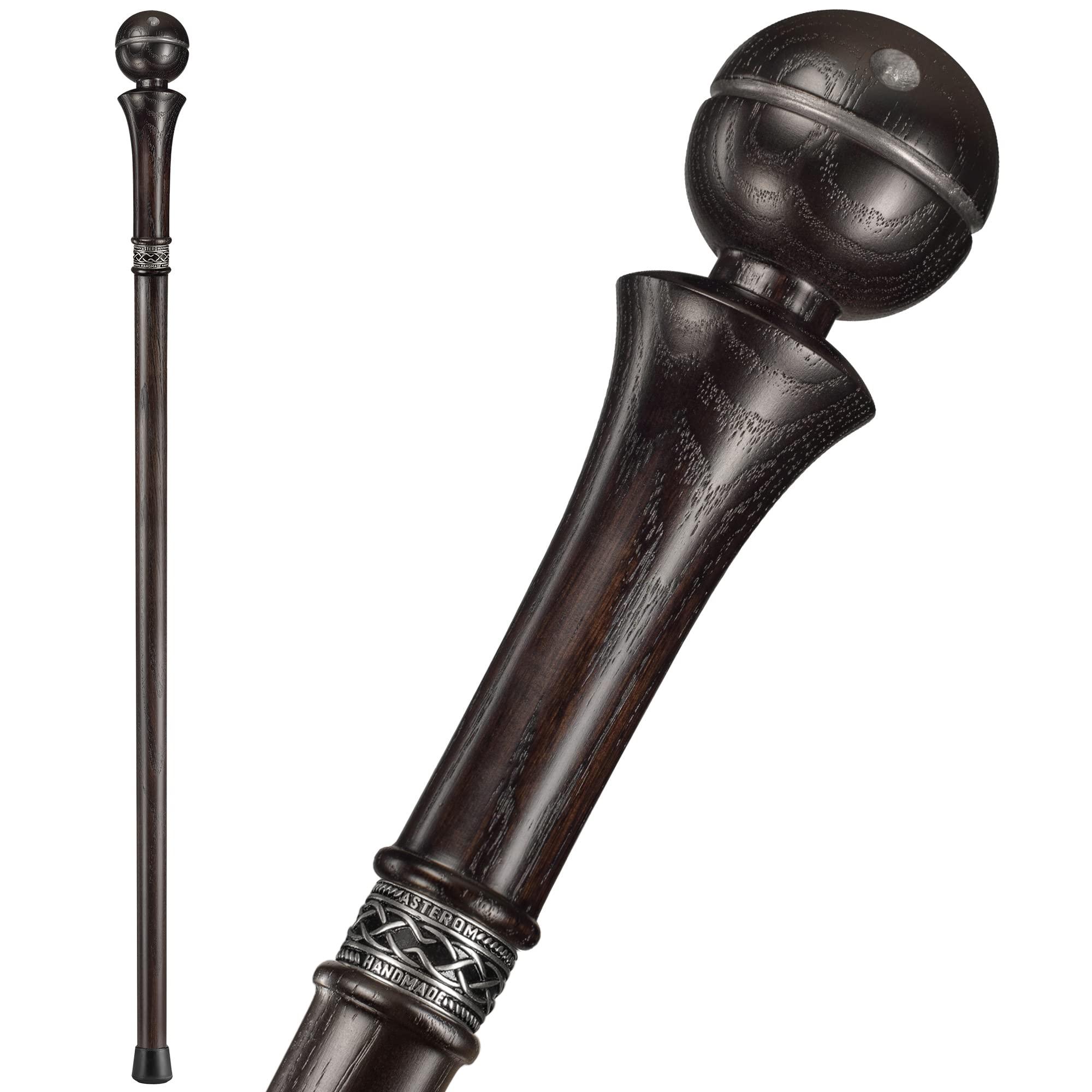 Asterom Asterom Exclusive Wooden Walking Canes for Men and Women - Cool Handcrafted Wood Cane (#1)