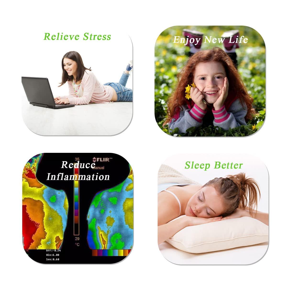 generic Grounding Mat, Grounding Bed Mat with 1 Grounding Cord Indoor Mat for Improving Sleep Body Health (11.8 * 23.6inch)