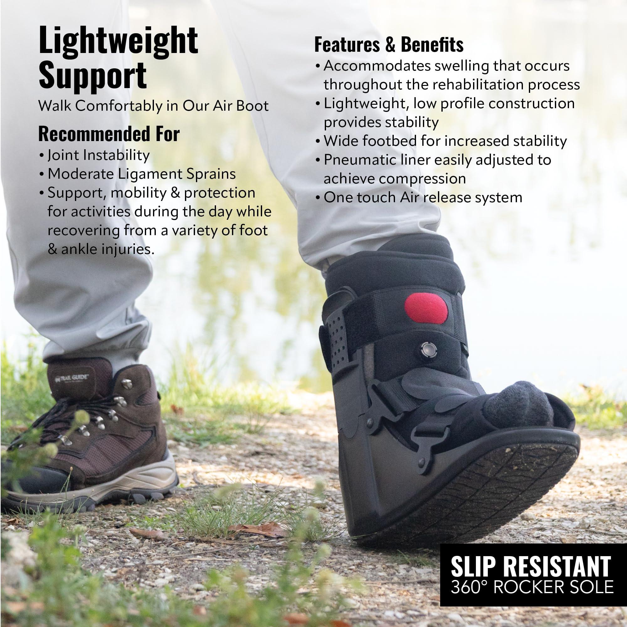 Braceapedia Braceapedia Rapid Recover Short Walking Boot Small Cloud9 Walking Boot Sock Liner Universal