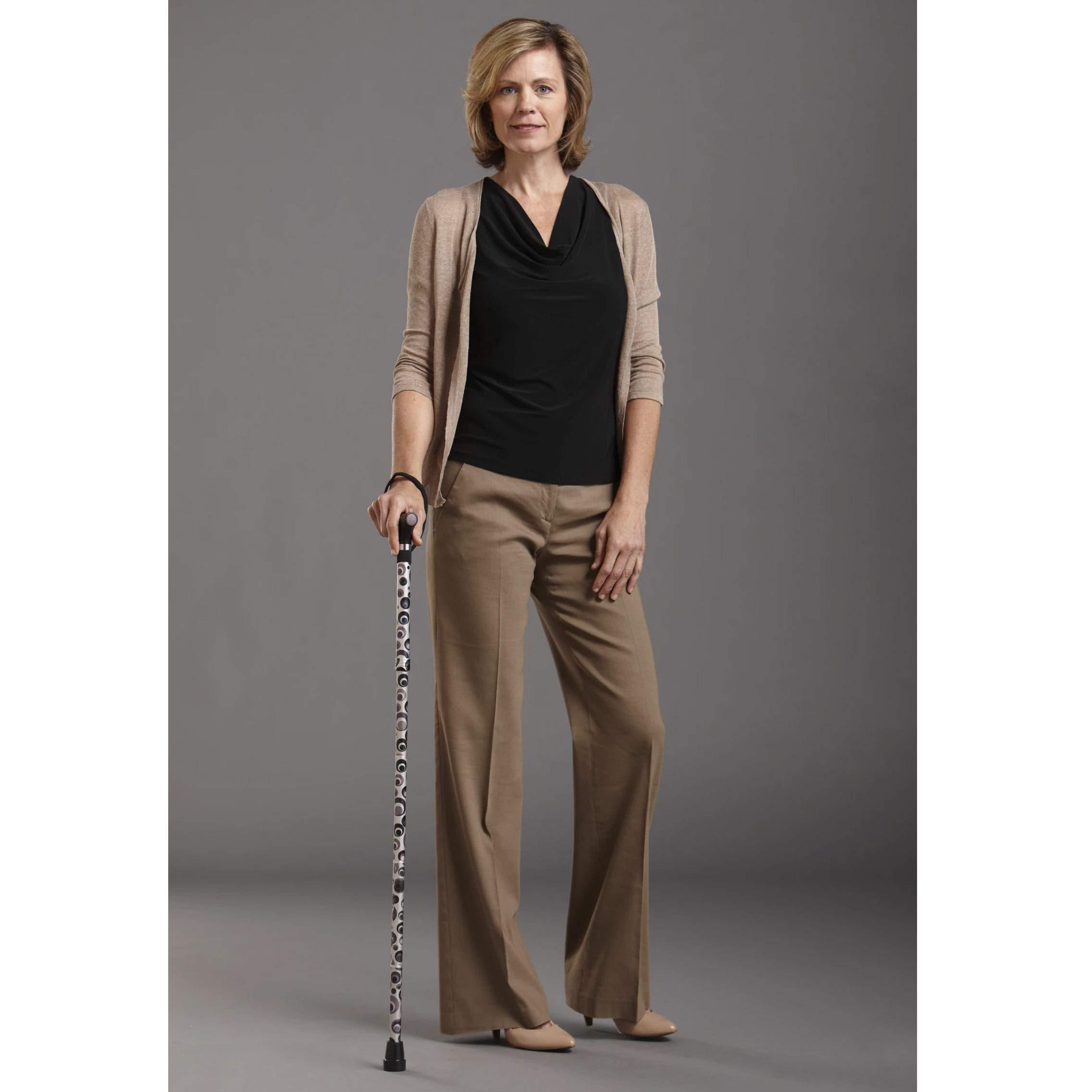 Switch Sticks Switch Sticks Walking Cane for Men or Women, Foldable and Adjustable from 32-37 Inches, FSA and HSA Eligible, Storm