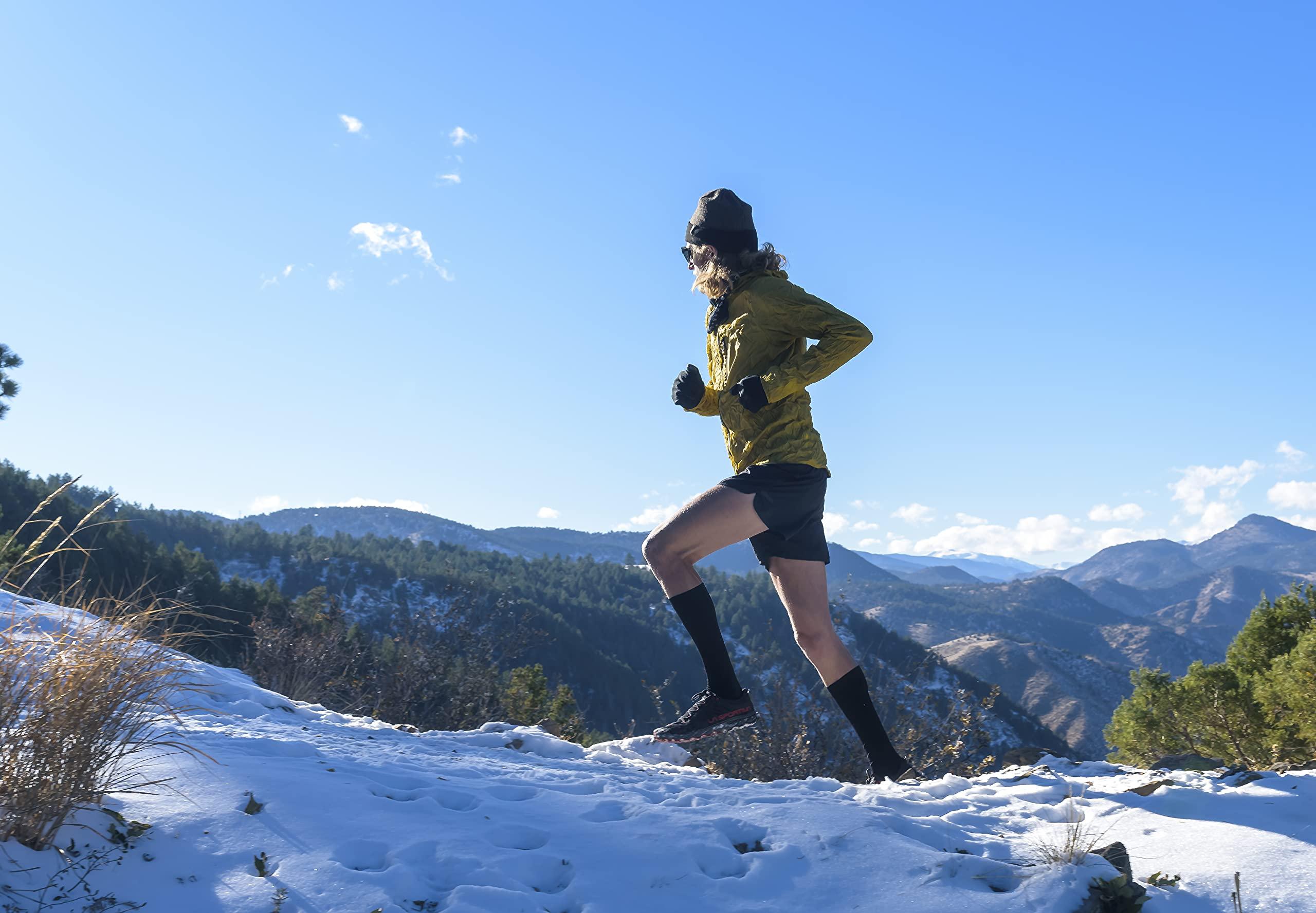 AerisTex AerisTex Graduated Compression Calf Sleeves, Black, Small (18-23 mmHg)