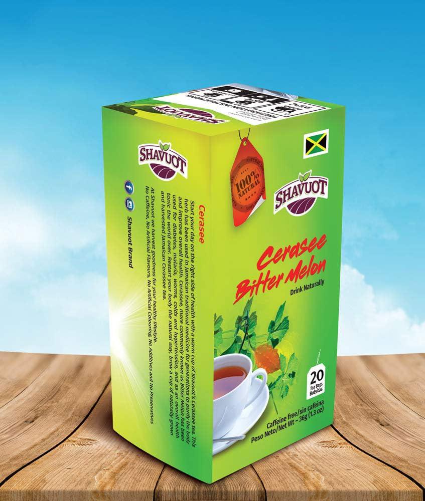 Shavuot Shavuot Jamaican Cerasee Tea 24 Tea Bags (Pack of 3)