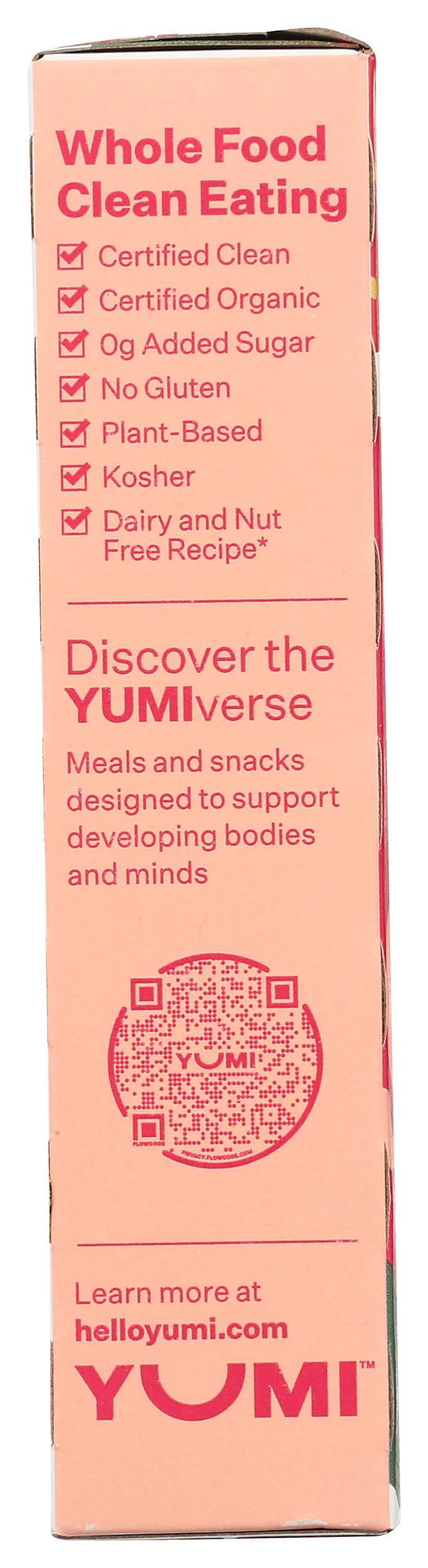 Yumi Yumi Organic Strawberry & Rhubarb Toddler Bars, 3.7 OZ