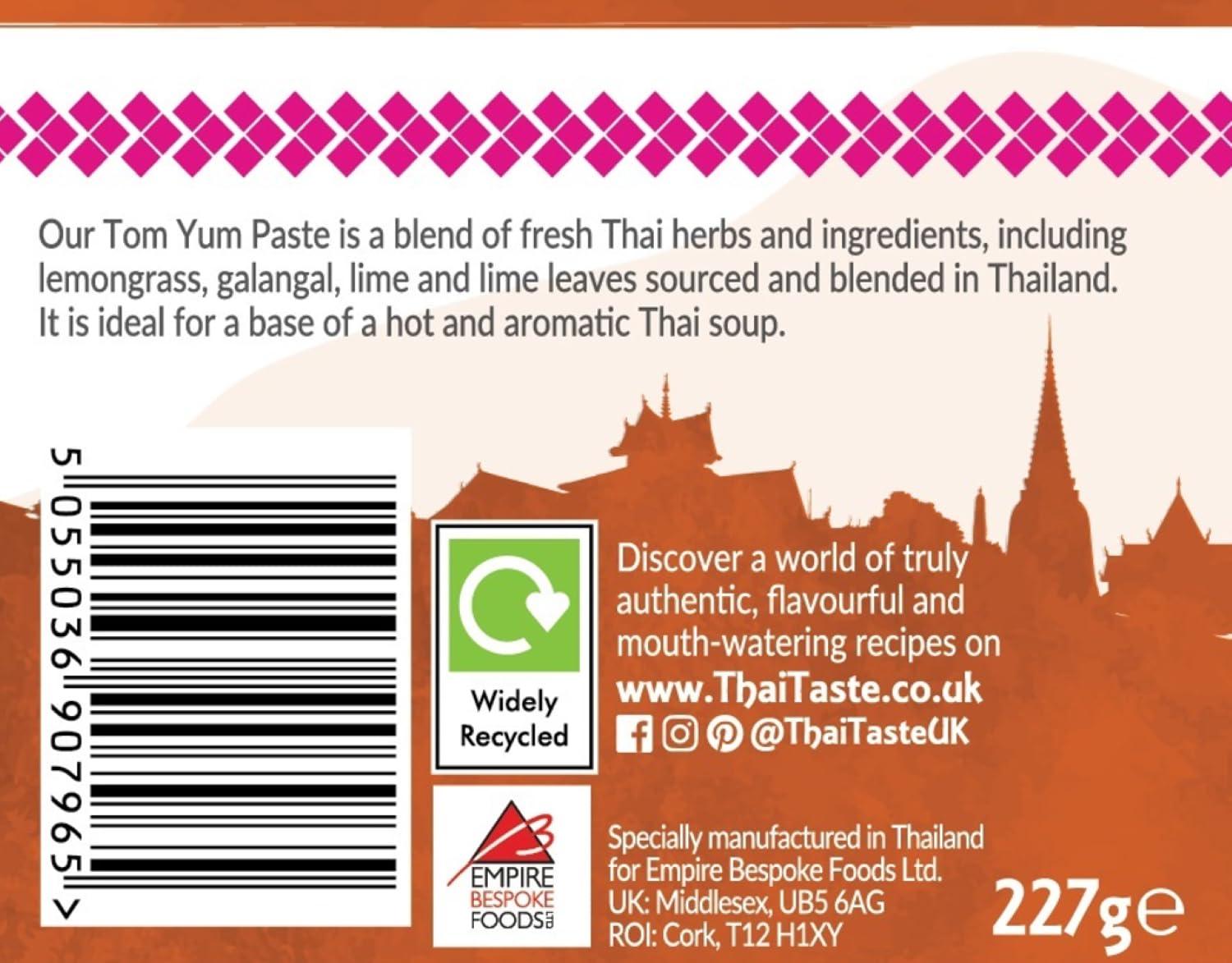 Thai Taste Thai Taste Tom Yum Paste 227g