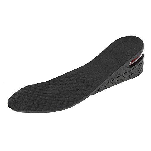 TMISHION Increase Insoles, Height Adjustable 4 Layer Increase Insoles Unisex PU Height of heel lift Highest insoles(03# 3 Layers)