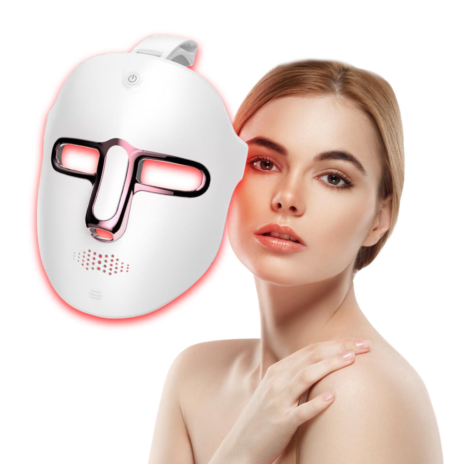 Cycluminor Cycluminor Led Face Mask Light Therapy,7 Colors LED Facial Skin Care Mask,Red Light Therapy Mask for Face at Home