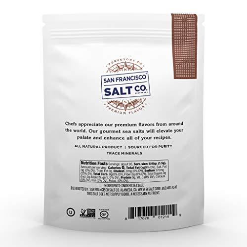 San Francisco Salt Company Alderwood Smoked Sea Salt 5 oz. Pouch - San Francisco Salt Company