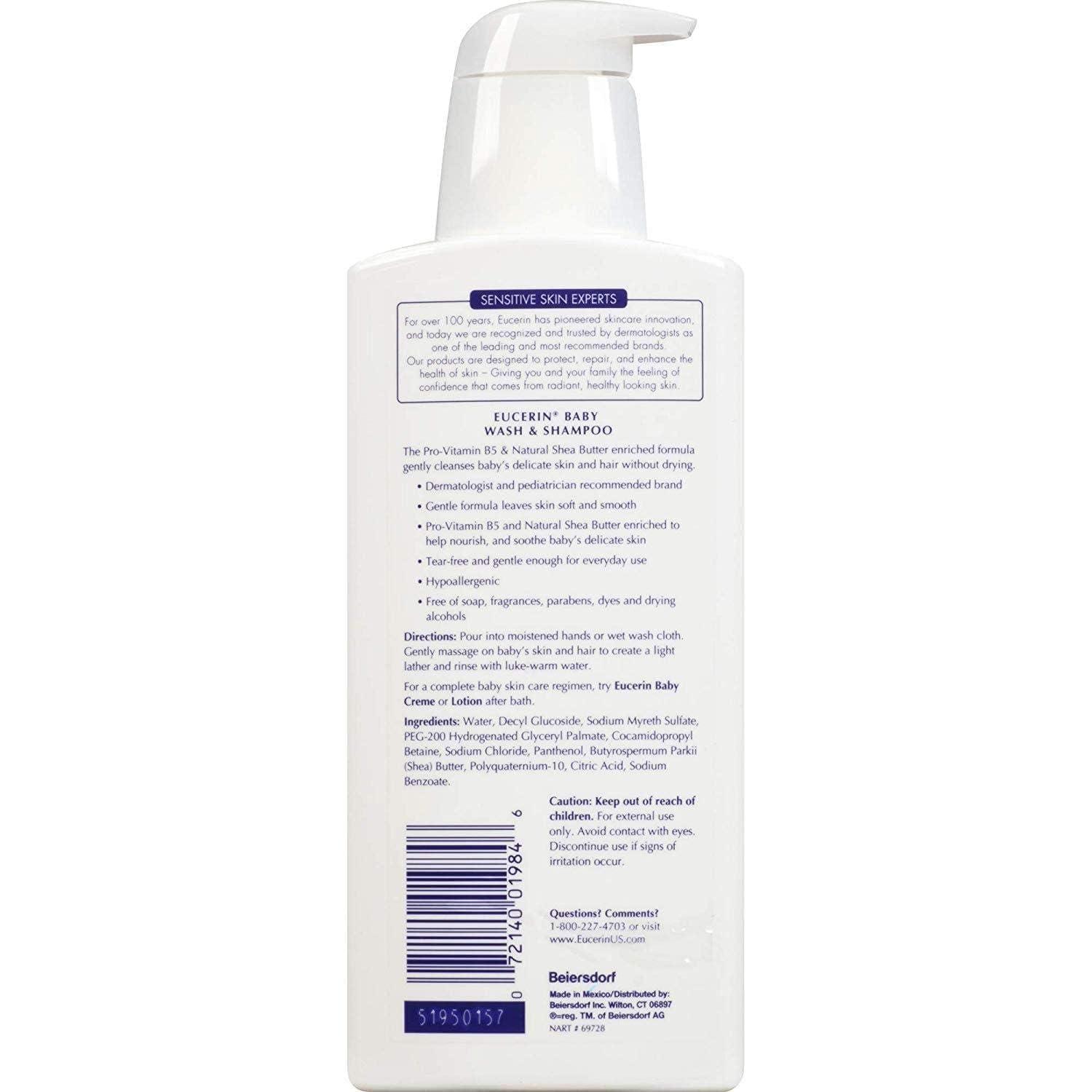 Eucerin Eucerin Baby Baby Wash & Shampoo - 13.5 oz