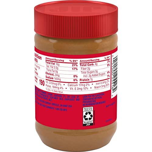 Jif Jif Creamy Peanut Butter, 16 Ounces (Pack of 6)