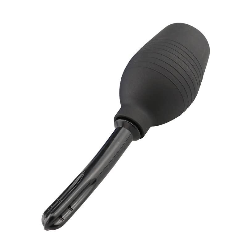 Lancsdom Lancsdom Anal Douche Enema Bulb Douche Enema Cleaner for Womens or Mens Health -for Colon Cleansing, Detox and Constipation (Black)