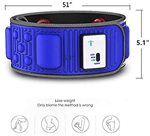 Eonthry Burning Fat Slimming Belt Electric Weight Lose Magnet Belt Vibration Massage Rejection Shaper Bel of Fat Machine for Waist, Thigh, Hip, Leg