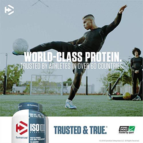 Dymatize Dymatize ISO 100 Whey Protein Powder with 25g of Hydrolyzed, Chocolate, 1.6 Pound (Pack of 1), 25.6 Ounce