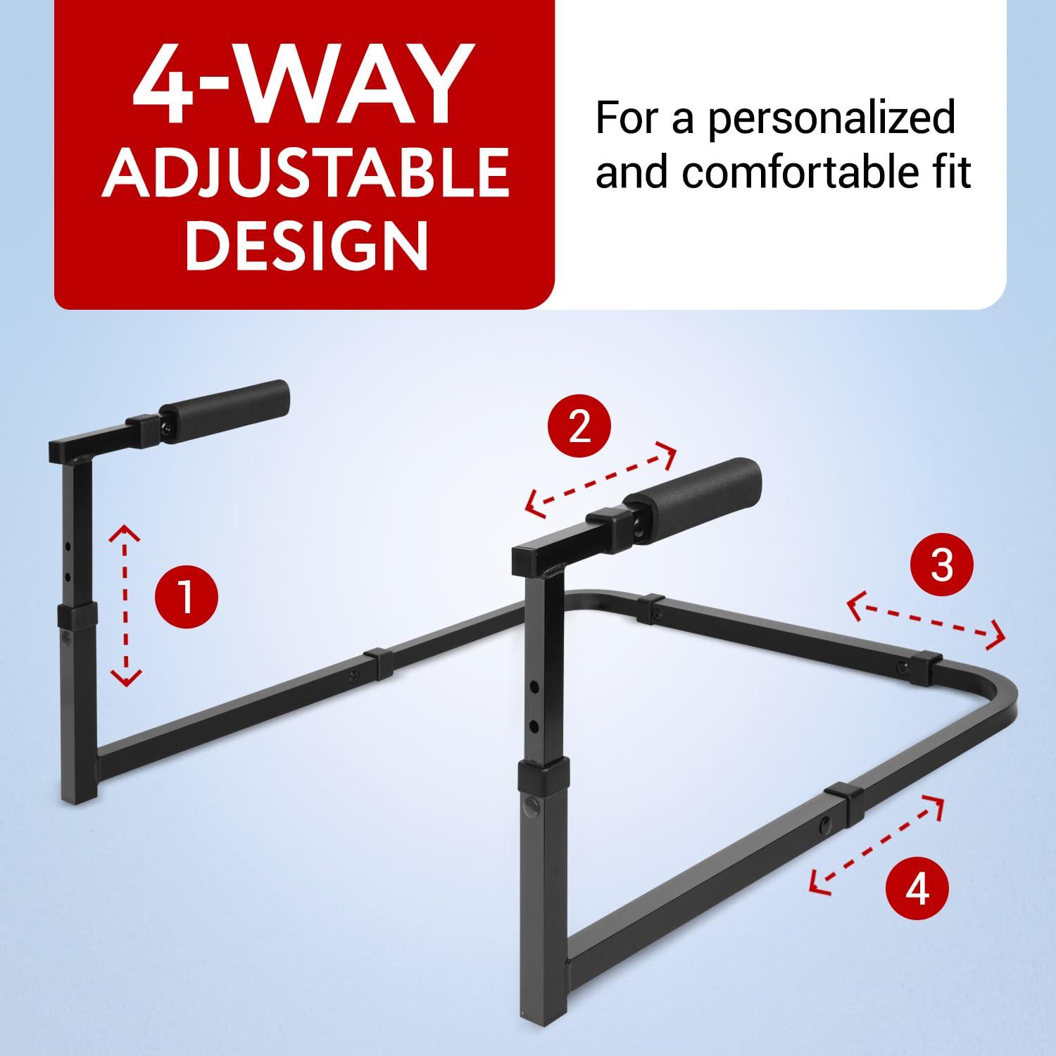 IMPRESA [2 Pack] Arm Chair Stand Assist Rail - Adjustable Heavy Duty Couch Assist for Elderly - Handicap Mobility Aids & Equipment - Arm Chair Assist for Elderly - Chair Lift Assist Devices for Seniors