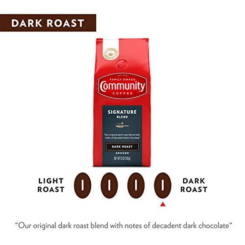 Community Coffee Community Coffee Premium Ground Coffee, Signature Blend, Dark Roast, 12 Ounce