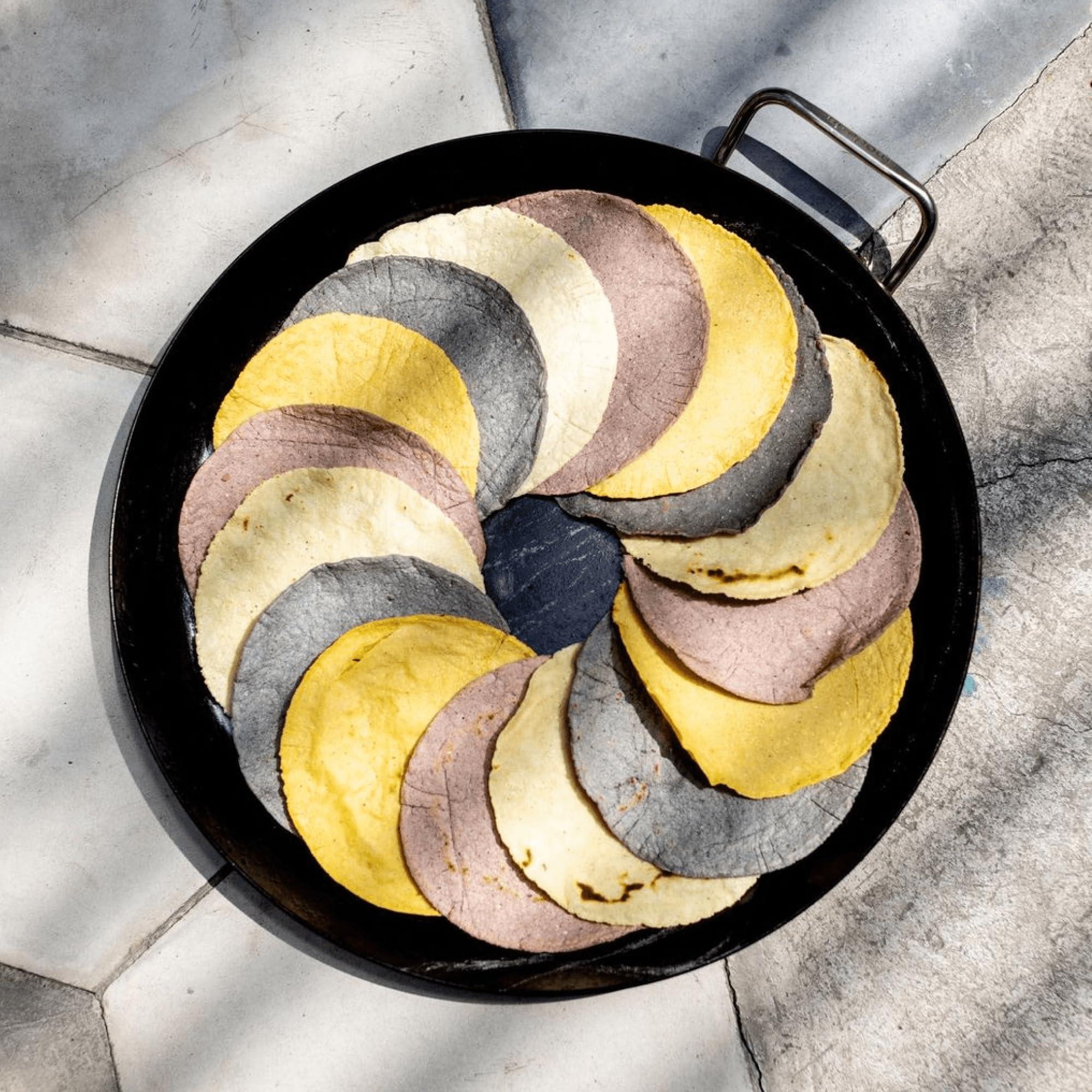 Masienda Masienda Heirloom Blue Corn Masa Harina/Flour. Nixtamalized Corn Flour Perfect for Corn Tortillas, Tamales, Tostadas, Pupusas, Arepas and More. Gluten-Free, Non-GMO, Preservative-Free. 2.2 Pounds.