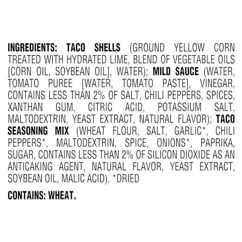 Taco Bell Taco Bell Crunchy Taco Dinner Kit (12 Count per Box) (Pack of 4)