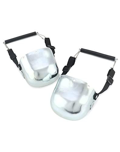 QWORK QWORK Steel Toe Guard, Metatarsal Guards, Foot Guard with Adjustable Straps, Universal Size for Men and Women, 1 Pair