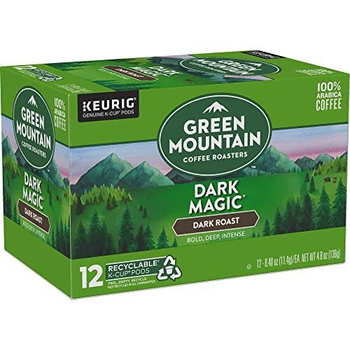 Green Mountain Coffee Roasters Green Mountain K-Cups Dark Roast, 0.4 ounce, 12 count (4.8oz net)