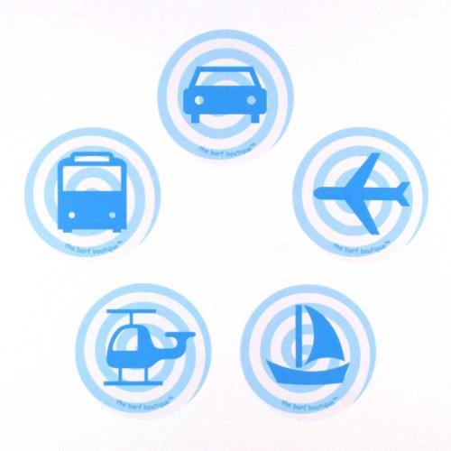 The Barf Boutique "Vertigo" Barf Bags - Travel & Motion Sickness Bags (5 Bag Variety Pack)