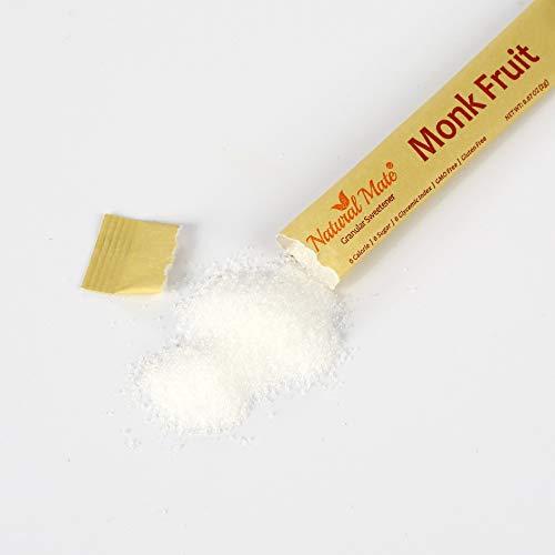 Natural Mate Natural Mate Monk Fruit Sweetener Packets, 500 Count (2 grams/packet) | 1 Pack