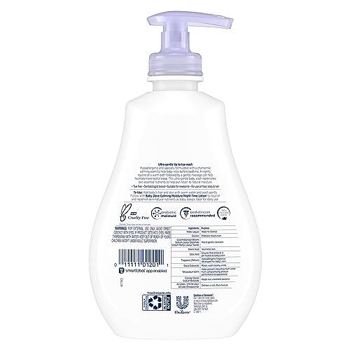 Baby Dove Baby Dove Sensitive Skin Care Baby Wash Calming Moisture For a Calming Baby Bath Wash Hypoallergenic and Tear-Free, Washes Away Bacteria 13 oz