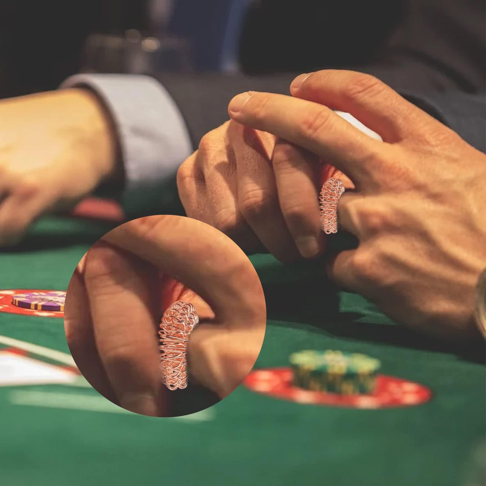 BLMHTWO BLMHTWO 12 Pack Acupressure Rings Stress Relief Rings Spike Ring Fidget Ring Sensory Rings Acupressure Massage Rings Trichotillomania Spiky Sensory Finger Rings Acupressure Ring for Men Women Adults