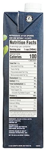 West Soy West Soy Organic Soymilk, Unsweetened, 32 Fl Oz