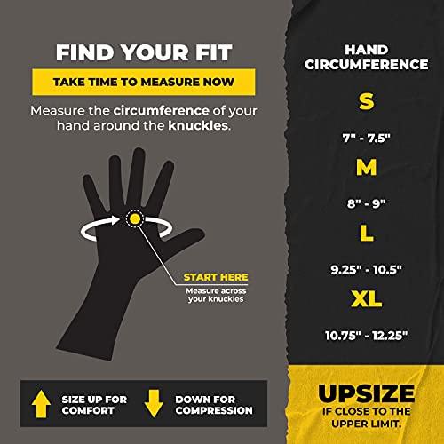 CopperJoint CopperJoint Fingerless Compression Gloves – Copper Infused Designed to Support your hands - Rapid Recovery and Pain Relief, All Lifestyles - Pair (Medium)