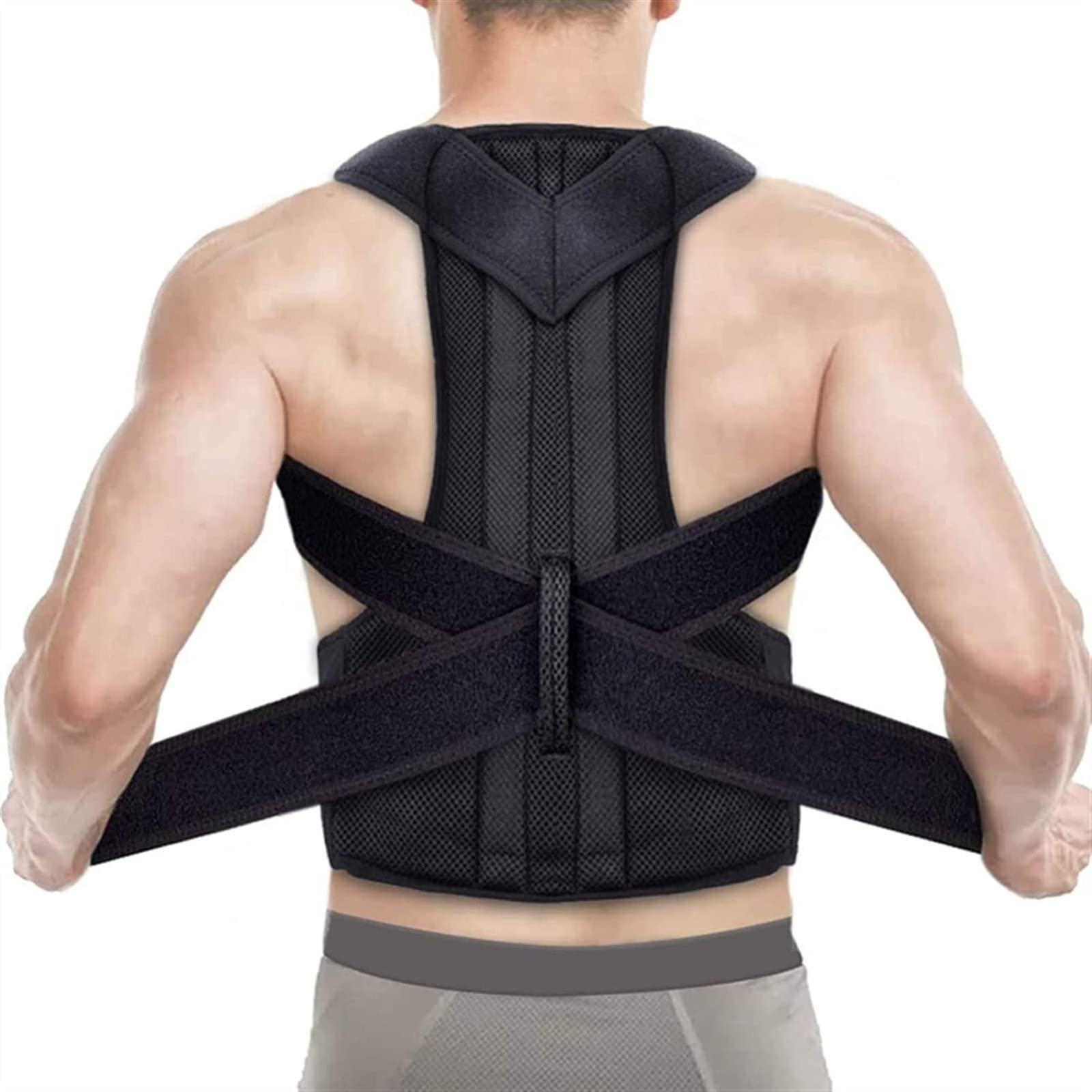 Generic Back and Shoulders Posture Corrector - for Women and Men - Help to Straighten and Keep Back Straight - Adjustable and Washable Back Brace