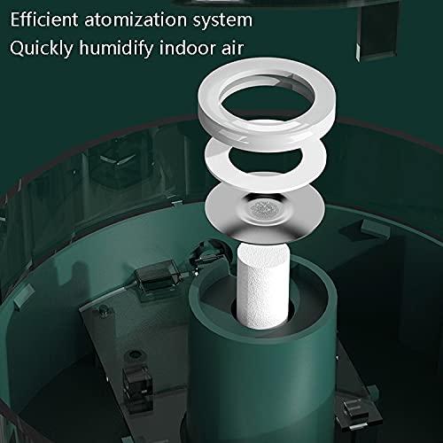 Meega Crystal Salt Humidifier 400 ml Cool Mist Essentail Oil Diffuser USB Charging Home Aromatherapy Humidifier Green