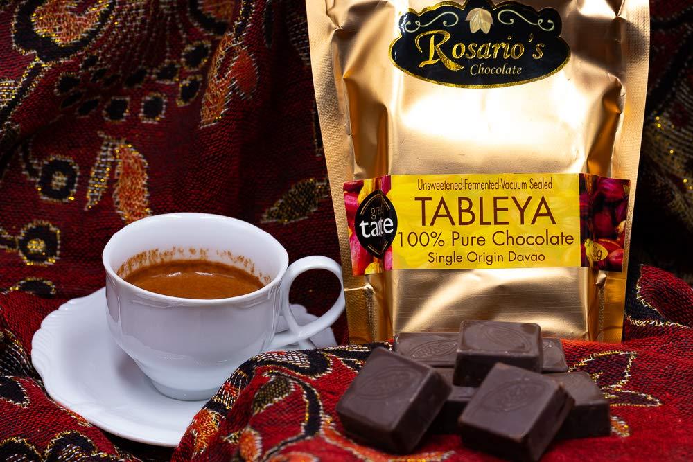 Rosario's Rosario\'s 100 Chocolate Tablea Authentic Philippines Tableya,7.05 Ounce (Pack of 1)