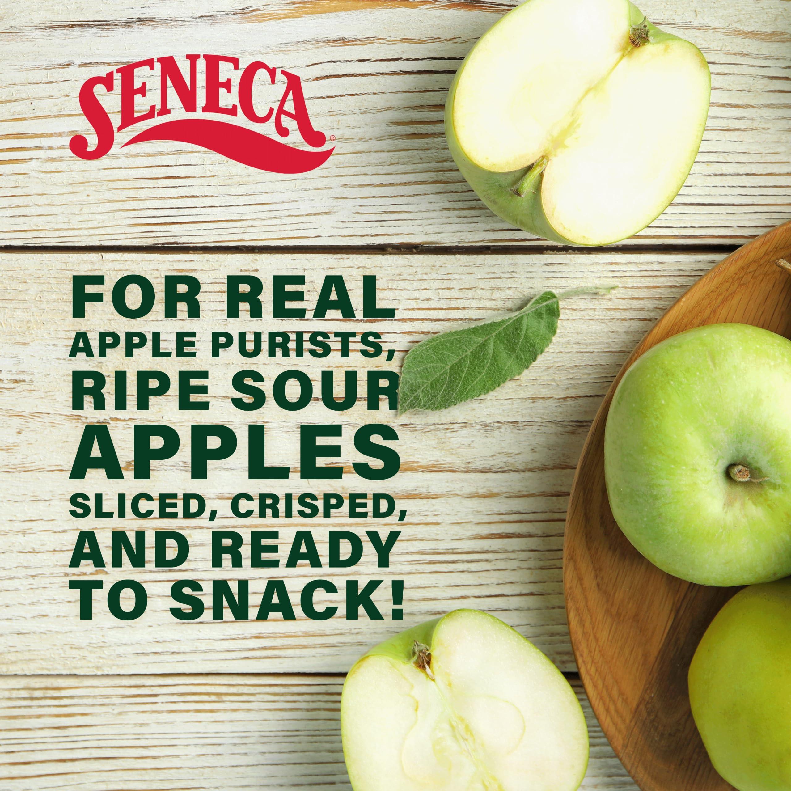 Seneca Seneca Sour Apple Chips | Made from Fresh Apples | 100% Granny Smith Apples | Yakima Valley Orchards of Washington | Crisped Apple Perfection | Foil-Freshness bag | 2.5 ounce (Pack of 12)