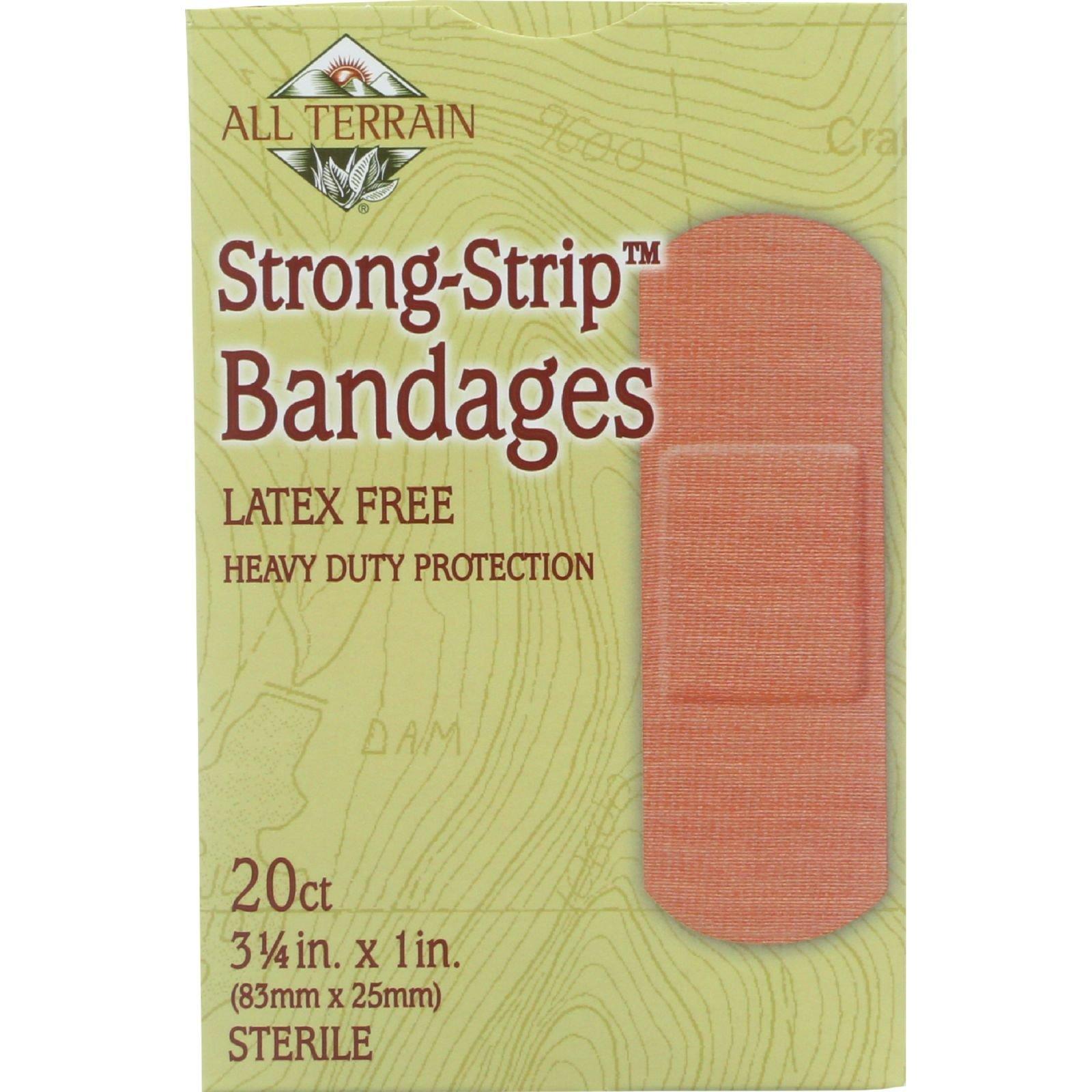 All Terrain 2 Pack of All Terrain Bandages - Strong Strip - 20 Count - Heavy duty protection