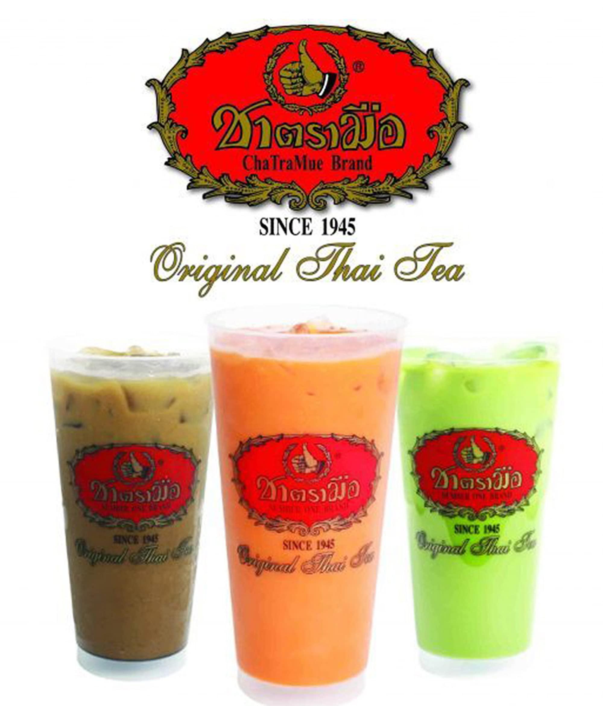Number-One 1 Bag of Number One Thai Tea 400g + 1 Bag of Number One Thai Tea Extra Gold 400g (Thai Tea Extra Gold)