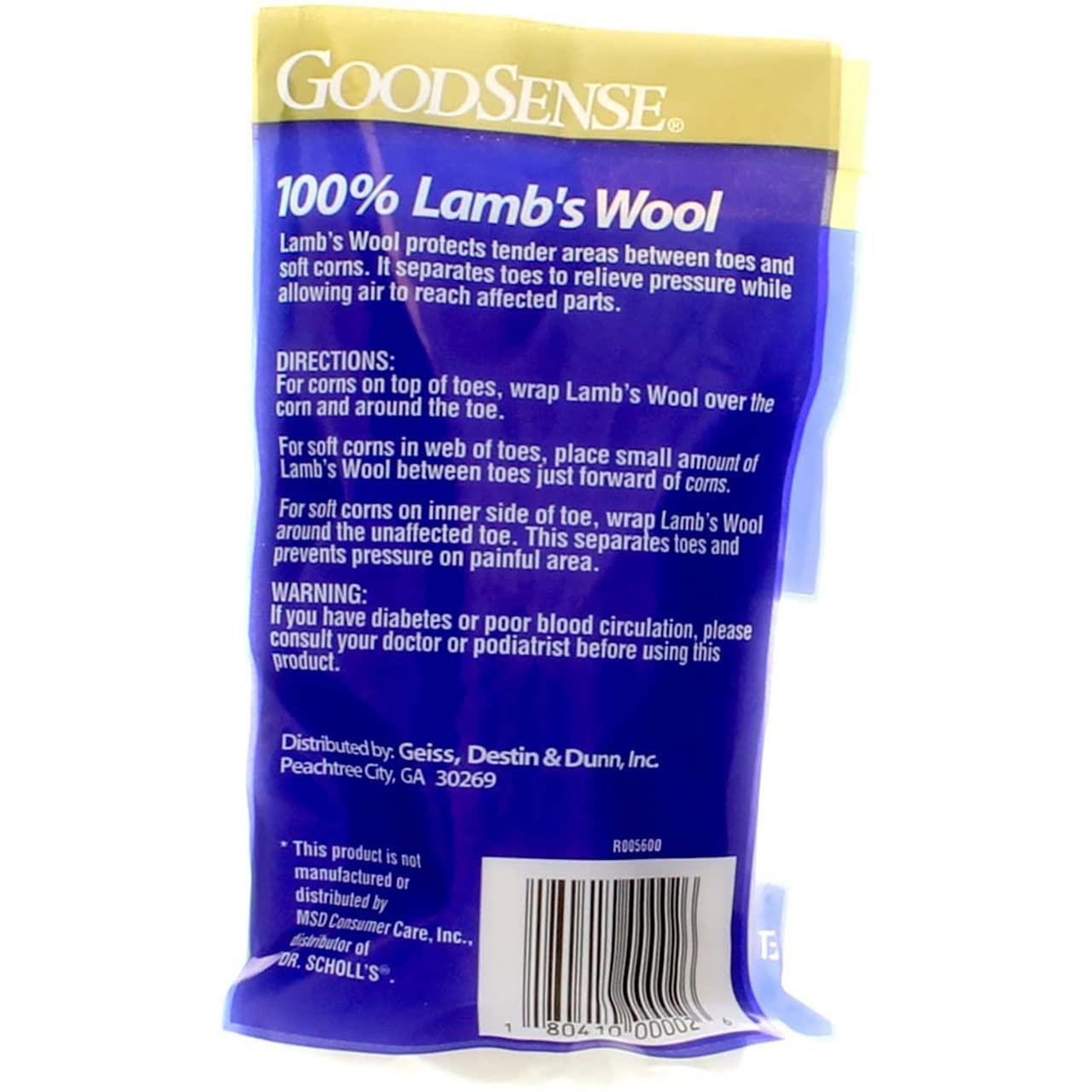 Good Sense GoodSense Lambs Wool Padding, 3/8 oz Bag - 1/Each