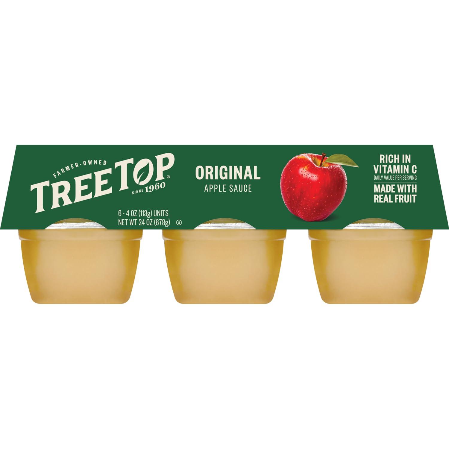 Tree Top Tree Top Original Apple Sauce, 6 Count (Pack of 6)