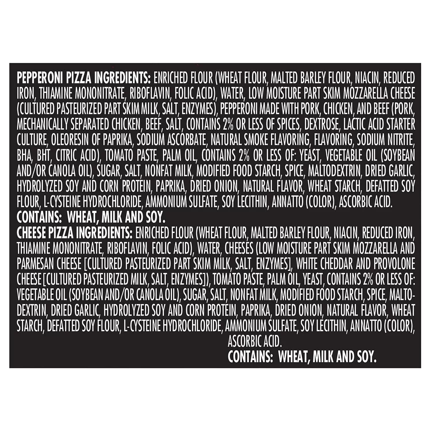 Ready Set Gourmet Red Baron Singles Deep Dish Pizza Variety Pack - Four Cheese Pizzas and Pepperoni Pizzas - 6 Flavors Each - 2 Pack (12 x 5.60 oz Each) - Ready Set Gourmet Donate a Meal Program