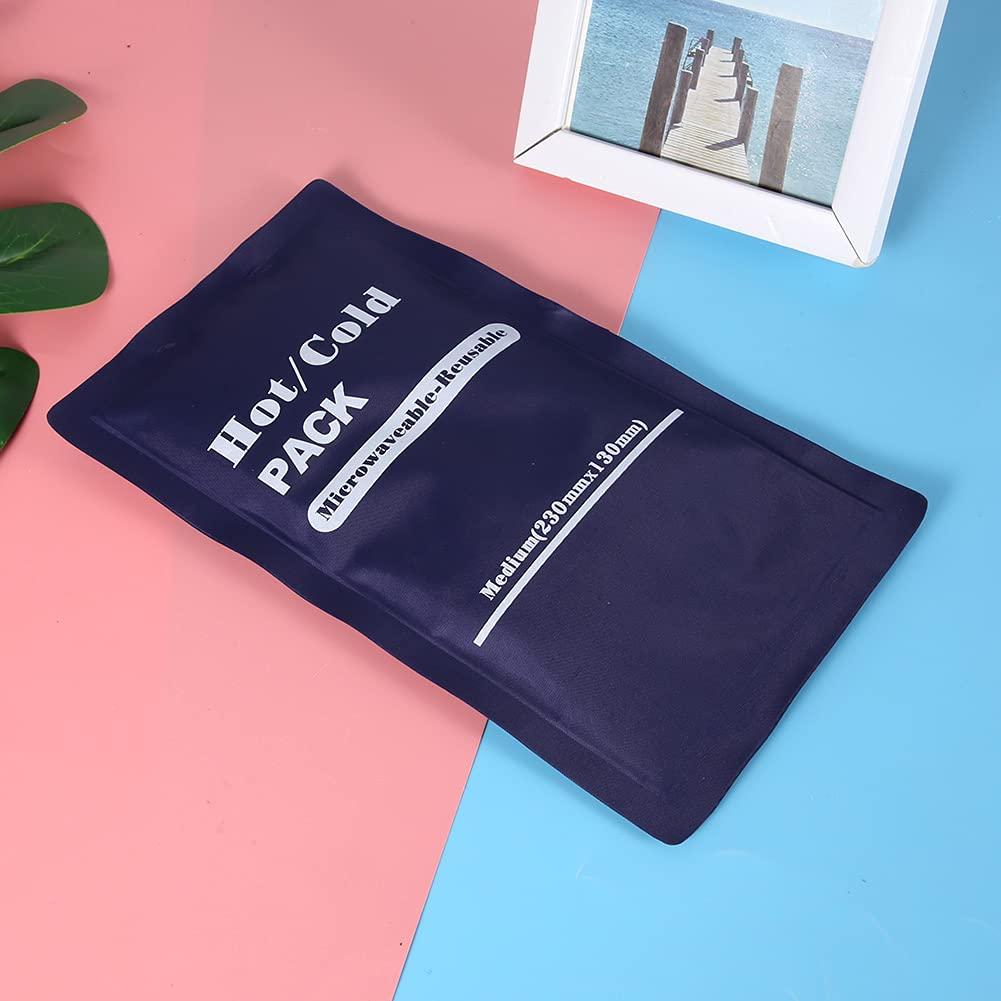 Jerliflyer Ice Pack Belt, Hot And Cold Pack Medical Physiotherapy Bag Ice Bag Flexible Gel Ice Pack Belt 9.05x5.1inch Easy to Use Ice Pack for Home