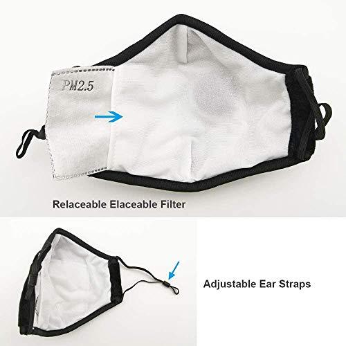 Unknown 3D Washable Face Mask Black