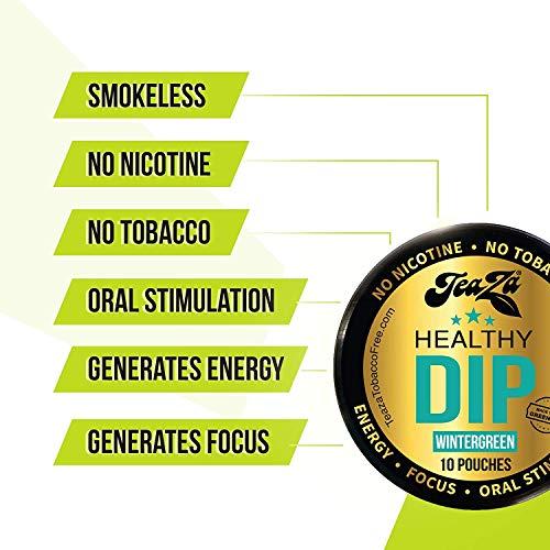 TEAZA HERBAL ENERGY POUCH TeaZA Energy Variety Pack - Flavored Pouches (8 Pack)