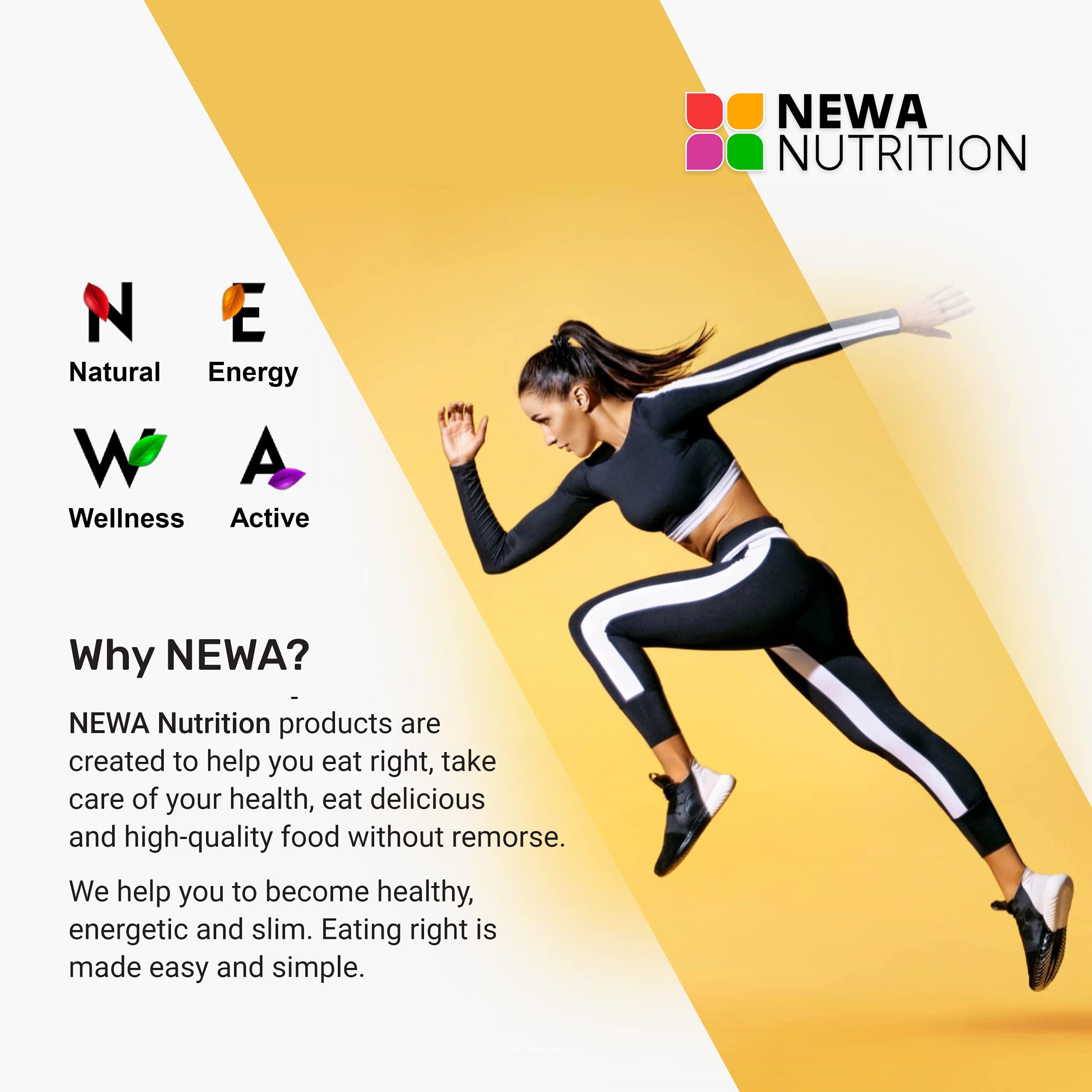 Newa Nutrition Sugar Free Ice Cream Mix – Keto Diet Friendly, Low Carb & Natural, Non GMO, Vanilla. Weight: 8oz/226.8 gr.