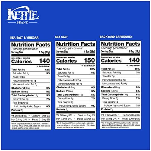 Kettle Brand Kettle Brand Potato Chips Variety Pack, 1 Oz, 20 Ct