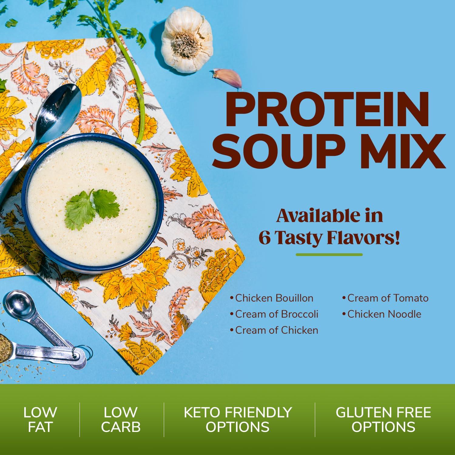 BariWise BariWise Protein Soup Mix, Variety Pack, 15g Protein, Low Carb (7ct)