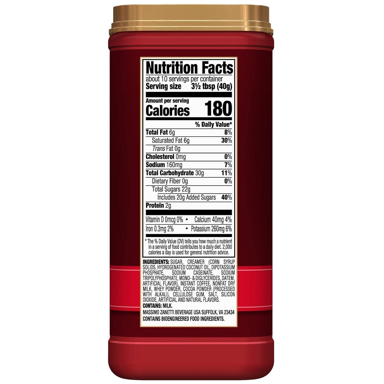 Hills Bros Hills Bros. Flavor Coffee (Classic Cappuccino, 14 Ounce (Pack of 8)