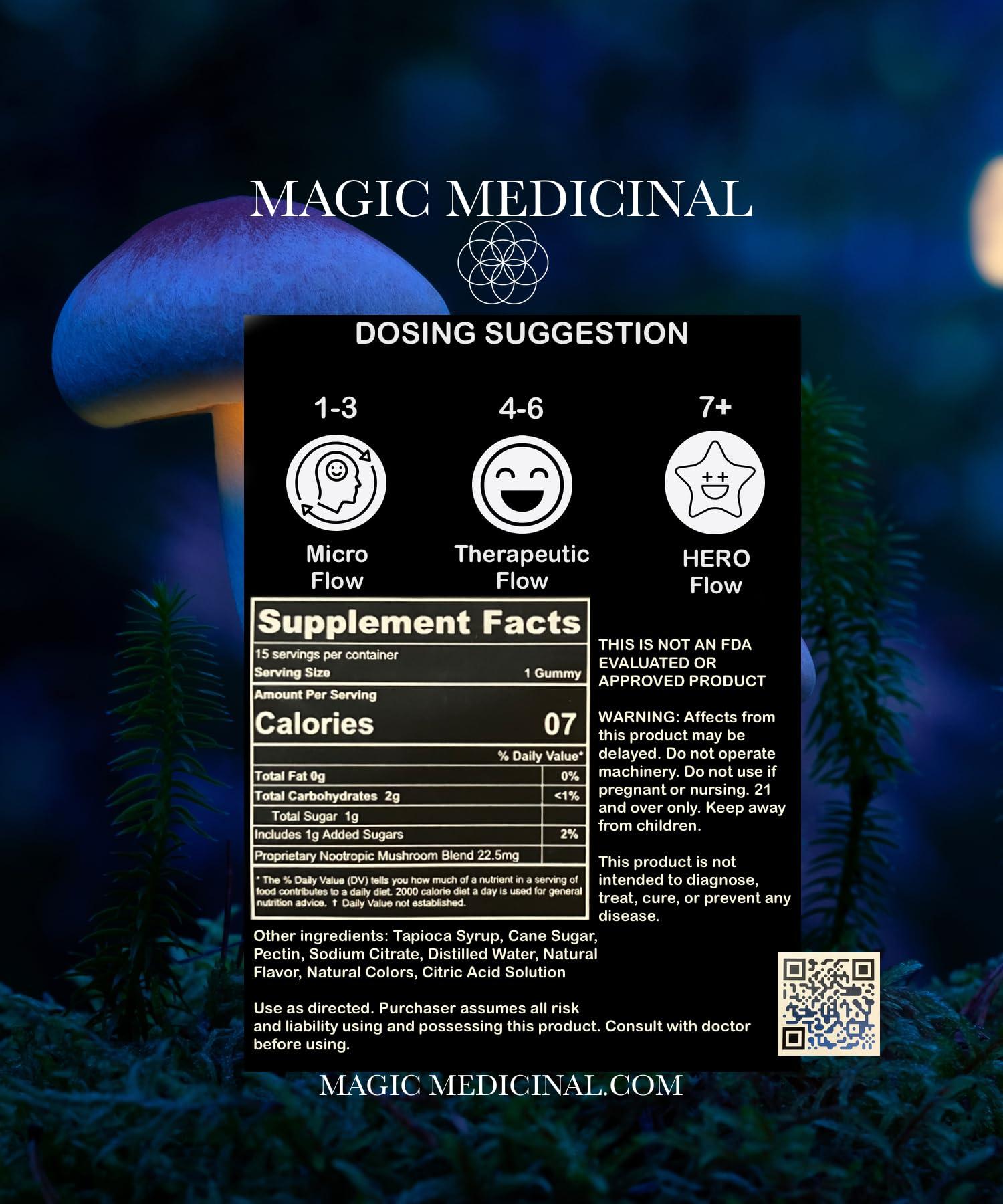 Halls of Amenti Ascension Brain Halls of Amenti Ascension Brain Magic Medicinal Mushroom Gummies