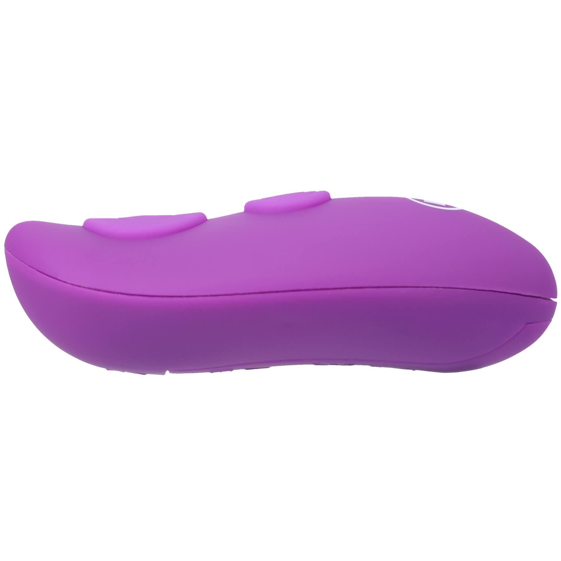 Doc Johnson Doc Johnson A-Play - Beaded Vibe - Rechargeable Silicone Anal Bead Plug with Remote, Purple