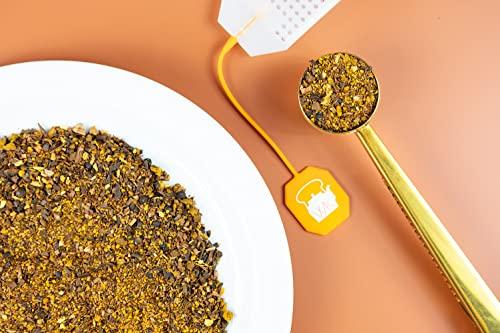 WK The Whistling Kettle The Whistling Kettle Strawberry Orange Tea- Refreshing and Citrusy Flavored Green Tea with Strawberries and Oranges- 4oz (96 servings)